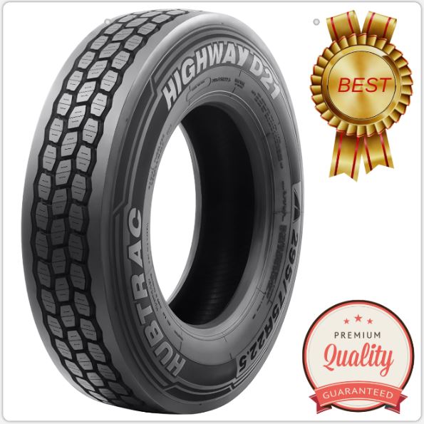HubTrac Tires HIGHWAY D21 Drive PREMIUM 295/75/22.5 16Ply