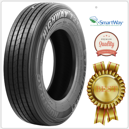 HubTrac Tires HIGHWAY T21 Trailer 295/75/22.5