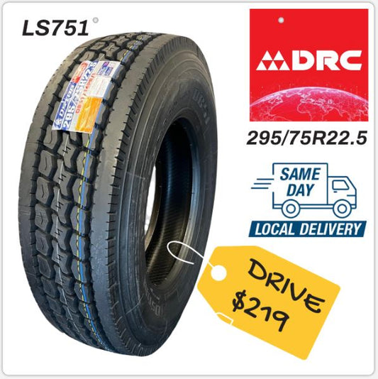 DStar Tires DB51 Drive 295/75/22.5